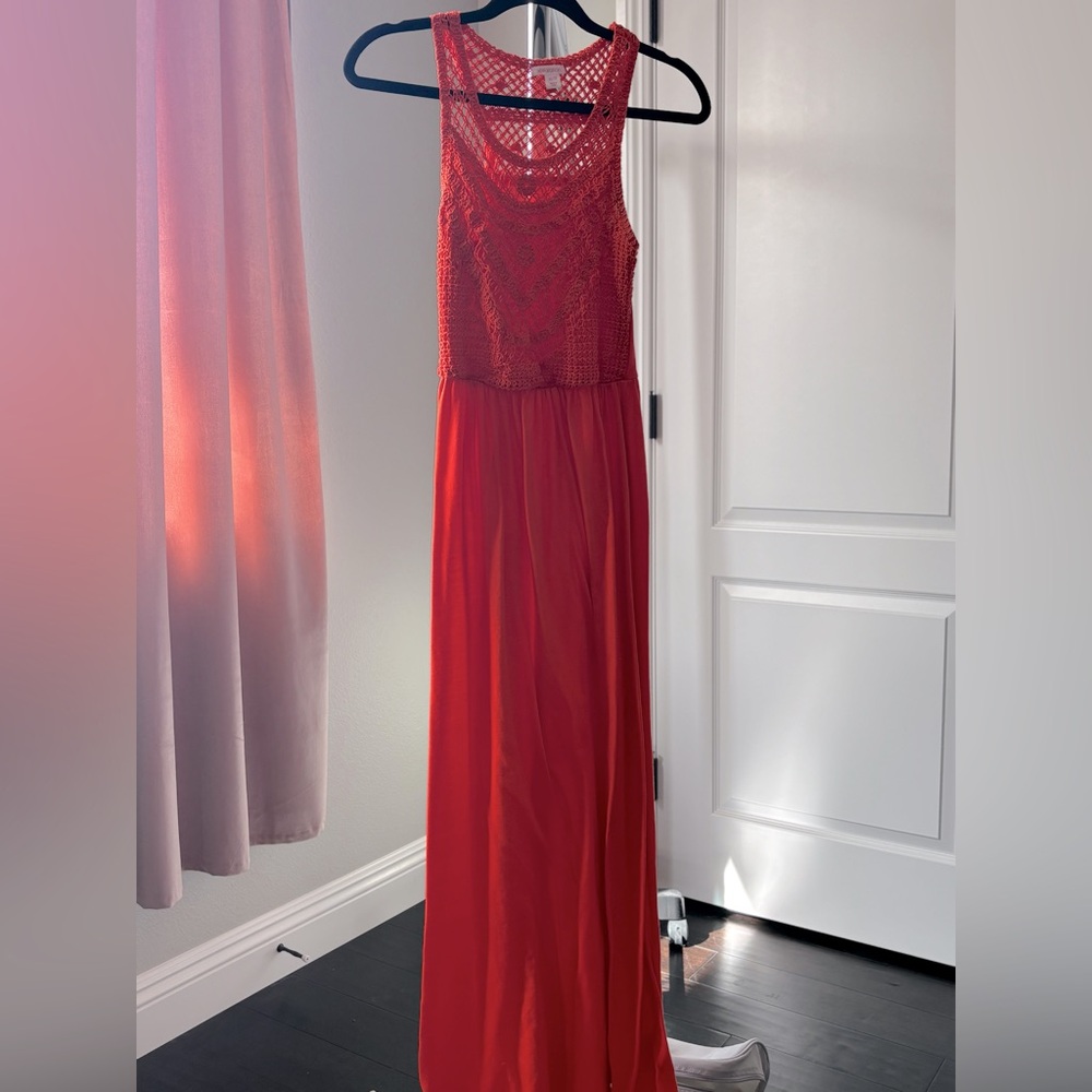 Lace top Maxi